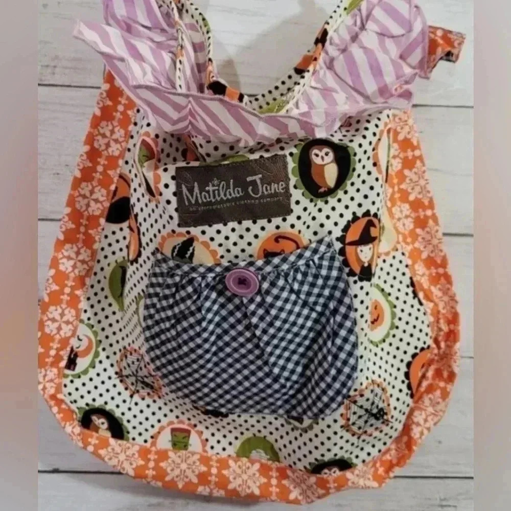 Matilda Jane Something Brewing Girl’s Tote Trick Or Treat Halloween Bag